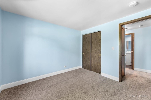 3920 Greenbay Dr, Hanover Park, IL 60133 - unfurnished bedroom with carpet floors and a closet