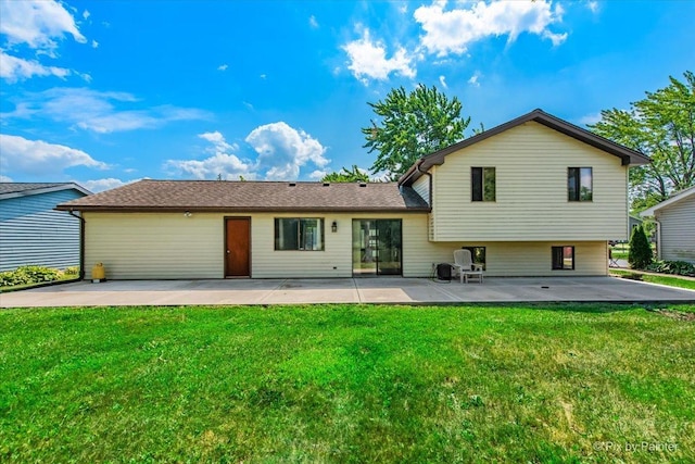 3920 Greenbay Dr, Hanover Park, IL 60133 - rear view of house featuring a patio area and a yard