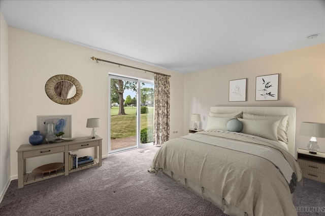 208 Kenston Ct Unit 208, Geneva, IL 60134 - bedroom with access to outside and carpet