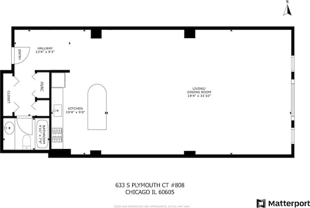 633 S Plymouth Ct Unit 808, Chicago, IL 60605 - photo 20