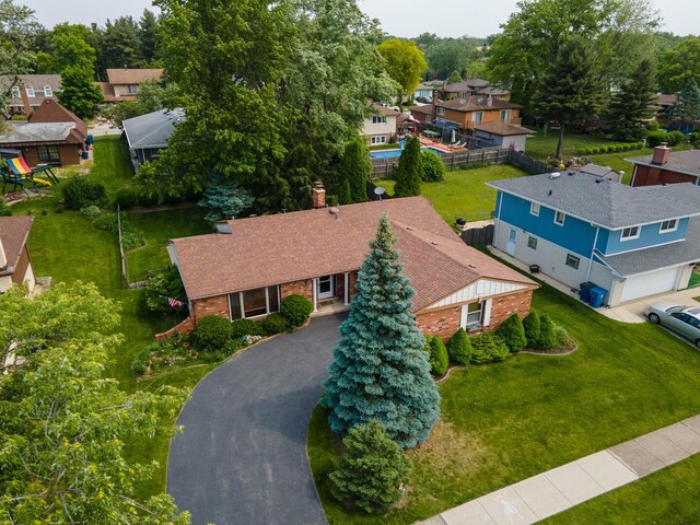 9108 Windsor Dr, Palos Hills, IL 60465 - aerial view of residential area