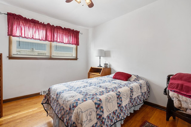 9108 Windsor Dr, Palos Hills, IL 60465 - bedroom with wood finished floors and ceiling fan