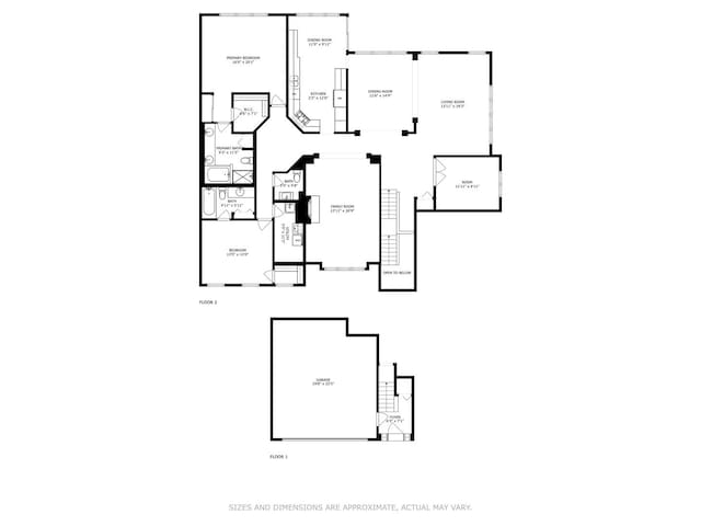 315 Princeton Ln, Glenview, IL 60026 - view of floor plan / room layout