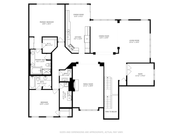 315 Princeton Ln, Glenview, IL 60026 - view of room layout