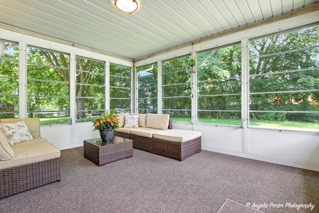 4725 Winnebago Dr, Wonder Lake, IL 60097 - sunroom / solarium with an outdoor hangout area