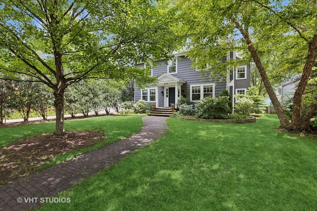 2539 Marcy Ave, Evanston, IL 60201 - view of front facade featuring a front yard