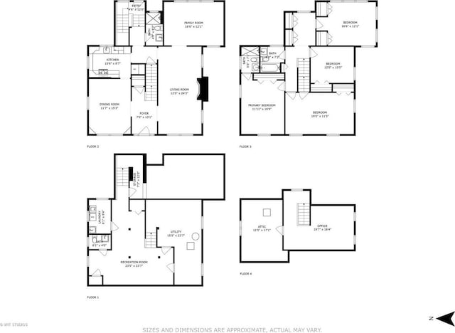 2539 Marcy Ave, Evanston, IL 60201 - view of home floor plan