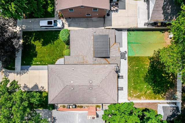 400 S Rose Ave, Park Ridge, IL 60068 - aerial view of property and surrounding area