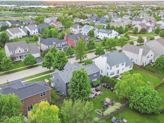 210 Woodford Rd, Oswego, IL 60543 - aerial view of residential area