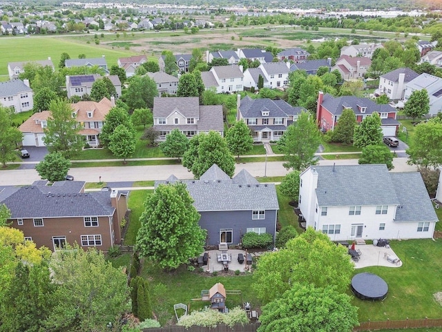 210 Woodford Rd, Oswego, IL 60543 - aerial view of residential area