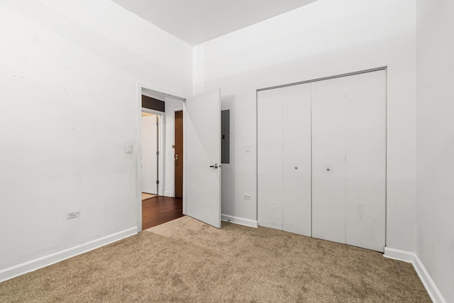 1305 S Michigan Ave Unit 807, Chicago, IL 60605 - unfurnished bedroom featuring carpet flooring and a closet