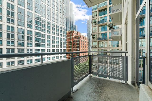 1305 S Michigan Ave Unit 807, Chicago, IL 60605 - balcony with a view of city