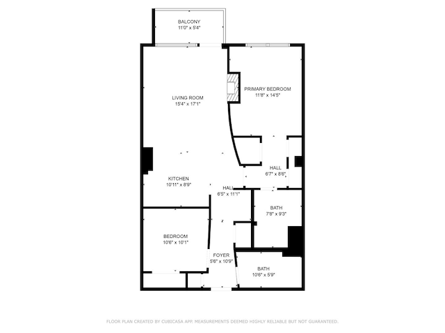 1305 S Michigan Ave Unit 807, Chicago, IL 60605 - view of property floor plan