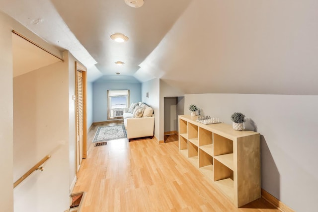 5836 N Oconto Ave, Chicago, IL 60631 - bonus room with light wood-style flooring and lofted ceiling