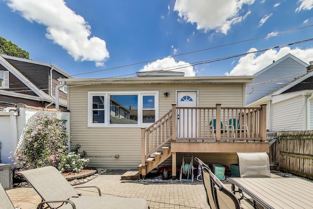 5836 N Oconto Ave, Chicago, IL 60631 - back of house with a patio area and outdoor dining space