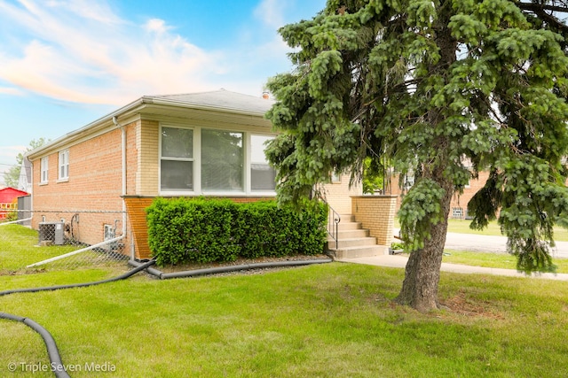7939 Neva Ave, Burbank, IL 60459 - view of front facade with brick siding