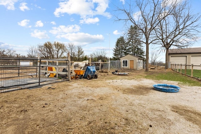 41W072 Bowes Rd, Elgin, IL 60124 - view of yard with an outbuilding