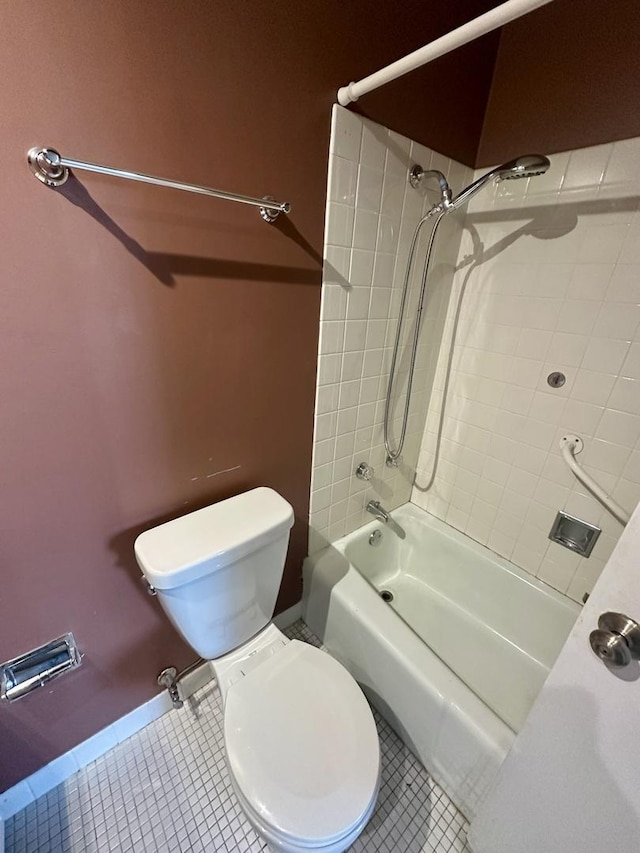 7033 N Kedzie Ave Unit 701, Chicago, IL 60645 - bathroom with tile patterned floors and shower / washtub combination