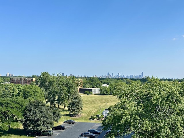 7033 N Kedzie Ave Unit 701, Chicago, IL 60645 - drone / aerial view of skyline
