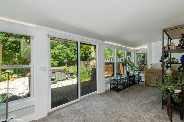 316 S Reuter Dr, Arlington Heights, IL 60005 - sunroom featuring healthy amount of natural light and lofted ceiling