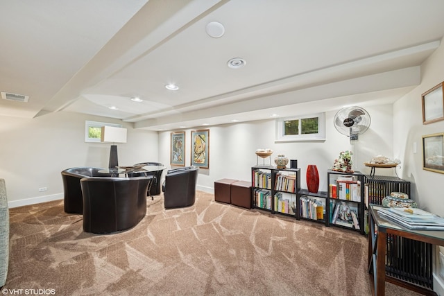 316 S Reuter Dr, Arlington Heights, IL 60005 - carpeted office space with recessed lighting and baseboards