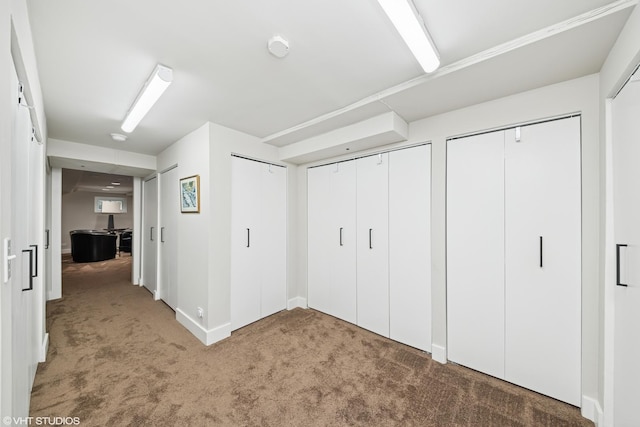 316 S Reuter Dr, Arlington Heights, IL 60005 - unfurnished bedroom featuring carpet floors and two closets