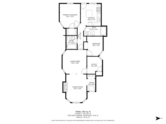 3516 N Reta Ave, Chicago, IL 60657 - view of property floor plan