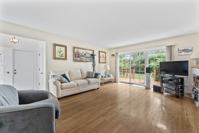1207 W Busse Ave, Mount Prospect, IL 60056 - living area with wood finished floors