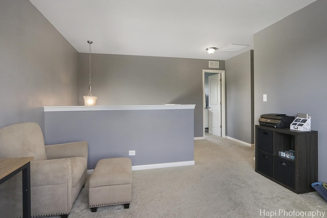 218 Minuet Cir, Volo, IL 60073 - sitting room featuring carpet and baseboards