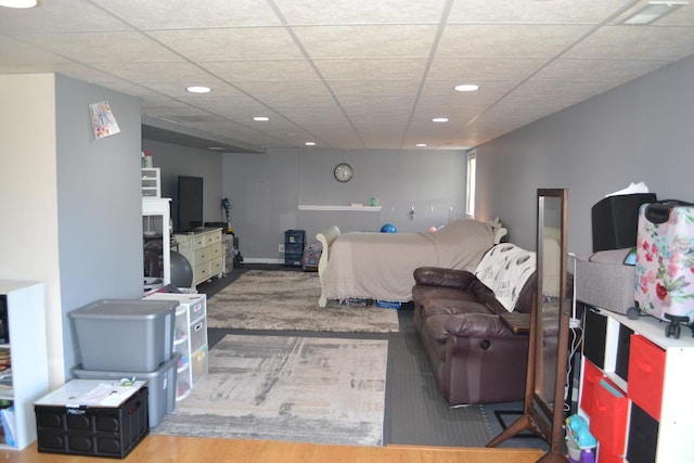 4355 Barharbor Dr, Lake In The Hills, IL 60156 - bedroom featuring wood finished floors and recessed lighting