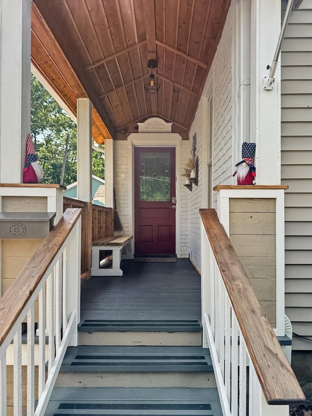 307 Christie St, Ottawa, IL 61350 - doorway to property with a porch