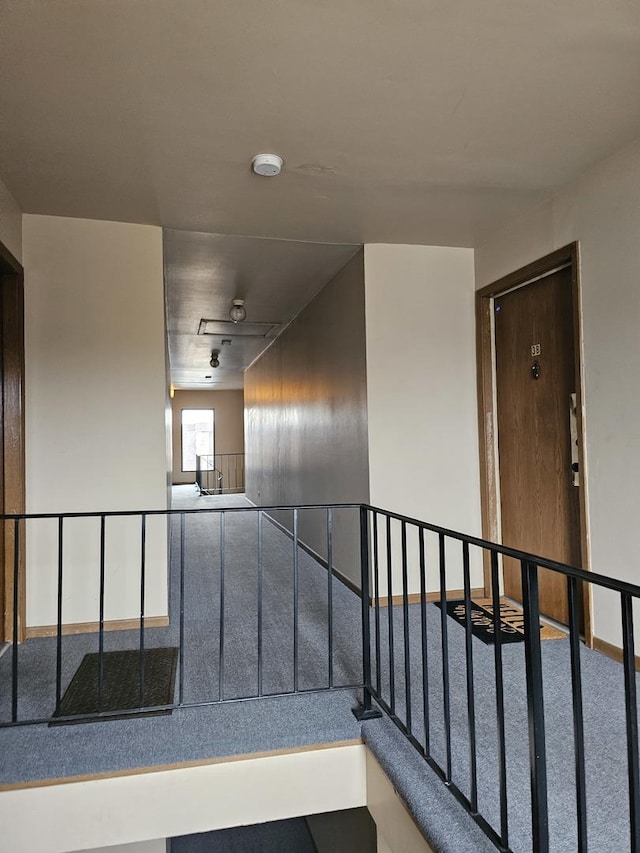 14536 S Muskegon Ave Unit 3B, Burnham, IL 60633 - stairs with attic access