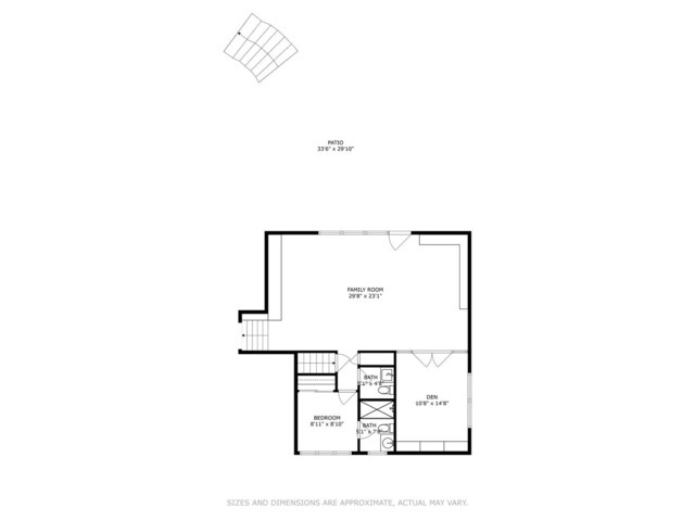 100 Beach Rd, Glencoe, IL 60022 - view of home floor plan
