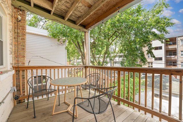 317 N Marion St, Oak Park, IL 60302 - view of deck