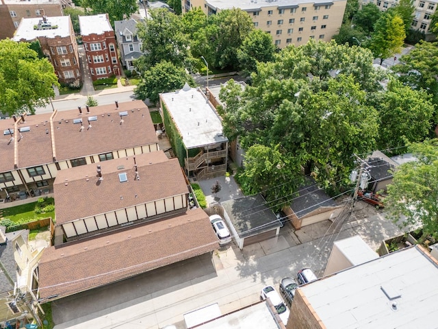 317 N Marion St, Oak Park, IL 60302 - aerial perspective of suburban area