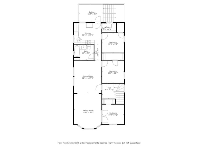 317 N Marion St, Oak Park, IL 60302 - view of floor plan / room layout