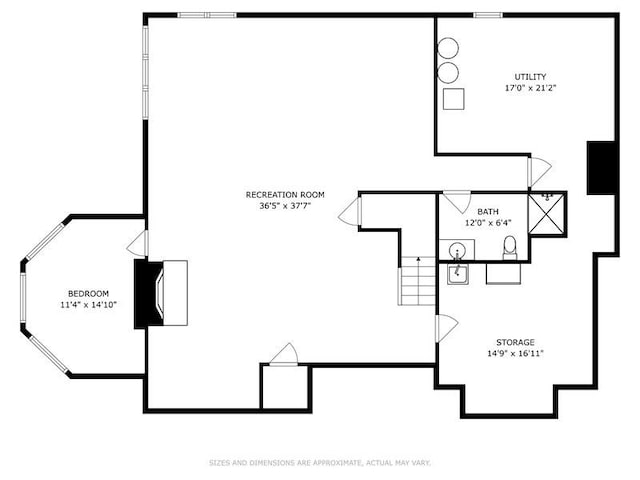 3967 Garden Ave, Western Springs, IL 60558 - view of floor plan / room layout