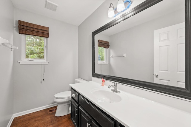 2311 Tremont Ave, Aurora, IL 60502 - bathroom featuring vanity and wood finished floors