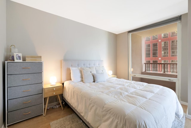 345 N La Salle Dr Unit 1010, Chicago, IL 60654 - bedroom with wood finished floors