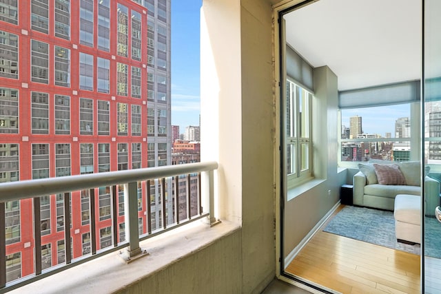 345 N La Salle Dr Unit 1010, Chicago, IL 60654 - balcony with a city view