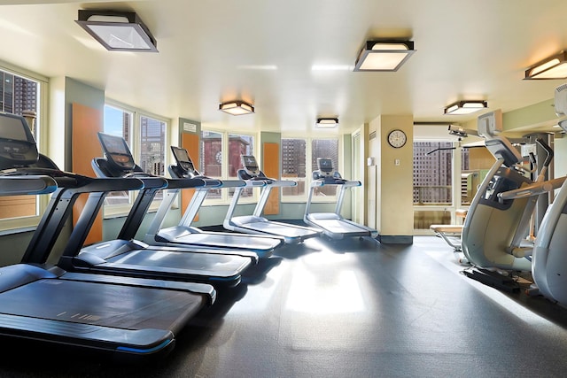 345 N La Salle Dr Unit 1010, Chicago, IL 60654 - view of exercise room