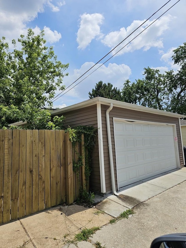 7816 S Indiana Ave, Chicago, IL 60619 - view of detached garage