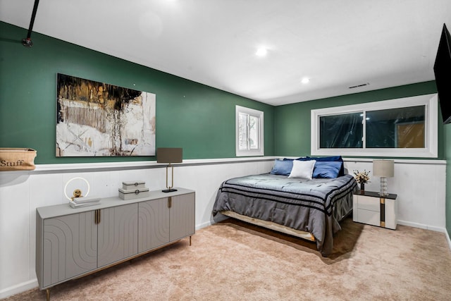 3850 Seaview Dr, Hanover Park, IL 60133 - carpeted bedroom featuring recessed lighting and baseboards