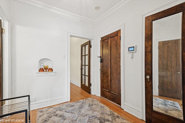 7639 Jackson Blvd Unit 1-W, Forest Park, IL 60130 - hall with ornamental molding and wood finished floors