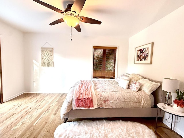 6412 Redbird Ln, Crystal Lake, IL 60012 - bedroom featuring wood finished floors and a ceiling fan