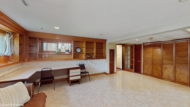 270 W Fremont Ave, Elmhurst, IL 60126 - office with recessed lighting and light floors