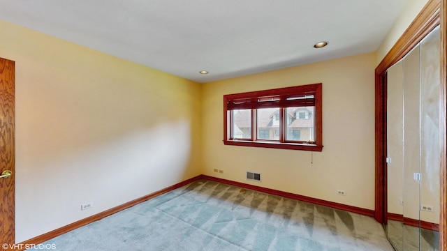 270 W Fremont Ave, Elmhurst, IL 60126 - unfurnished bedroom featuring carpet flooring and recessed lighting