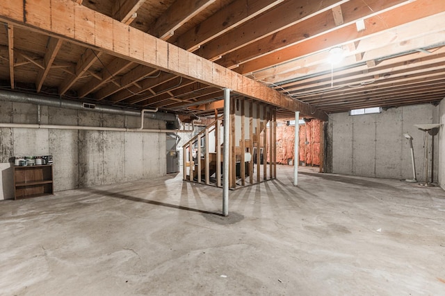2322 Weatherford Ln, Naperville, IL 60565 - view of unfinished basement