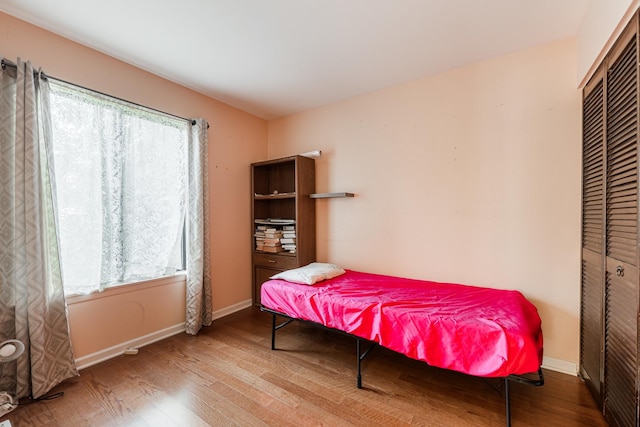 2322 Weatherford Ln, Naperville, IL 60565 - bedroom with wood finished floors and a closet