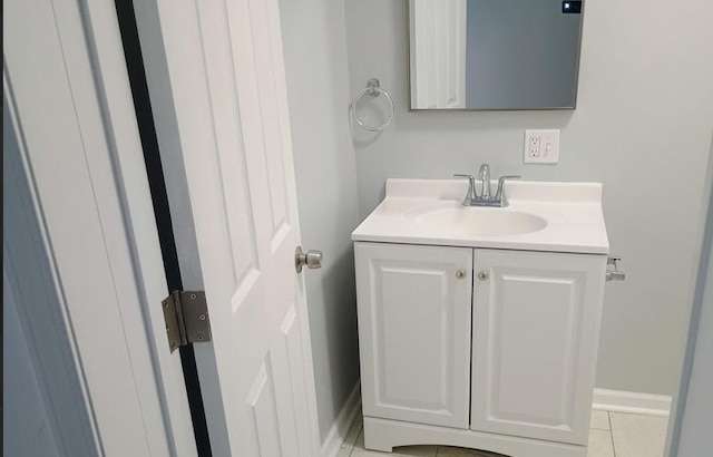 6084 S 75th Ave, Summit, IL 60501 - bathroom featuring vanity and tile patterned floors